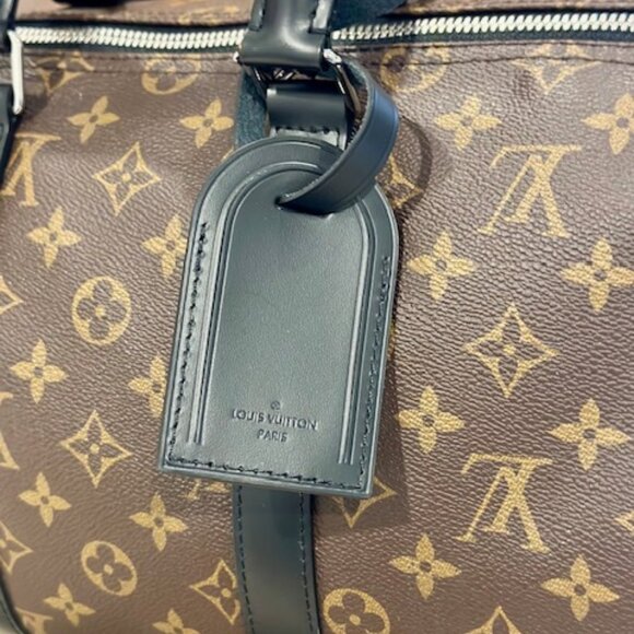 Louis Vuitton Keepall Bandolier Monogram Macassar - Picture 13 of 16